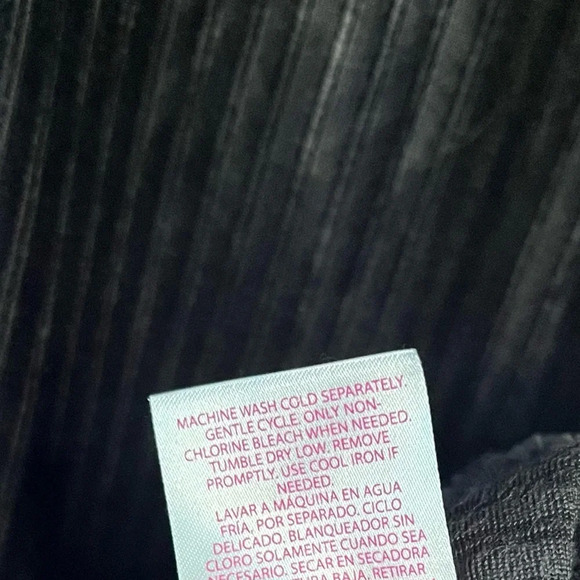 No Boundaries Black Velour Cropped Pullover Size XXXL - Picture 8 of 8